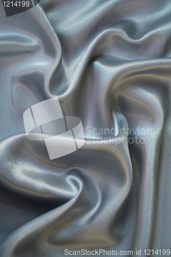 Image of Smooth elegant grey silk as background 