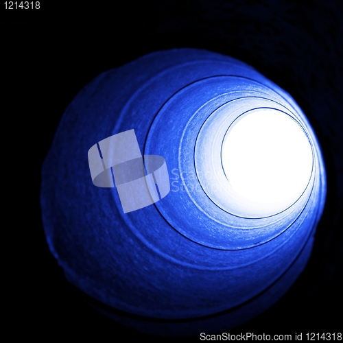 Image of path to light