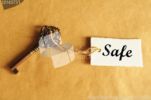 Image of safe concept