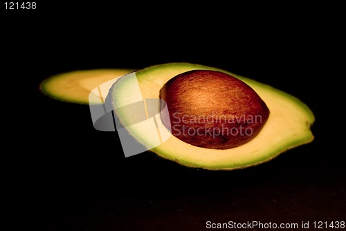 Image of Avocado on black