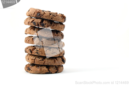 Image of cookie isolated on white background