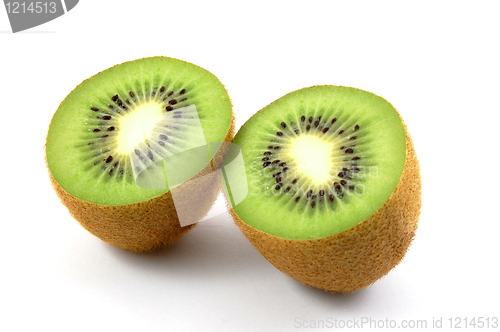 Image of kiwi fruit isolated on white background