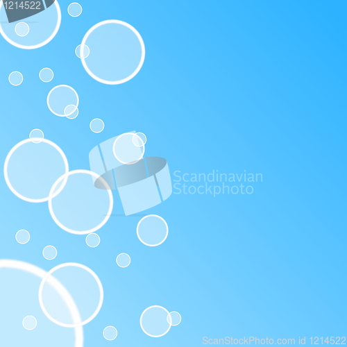 Image of water bubbles