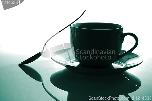 Image of cup of coffee for breakfast