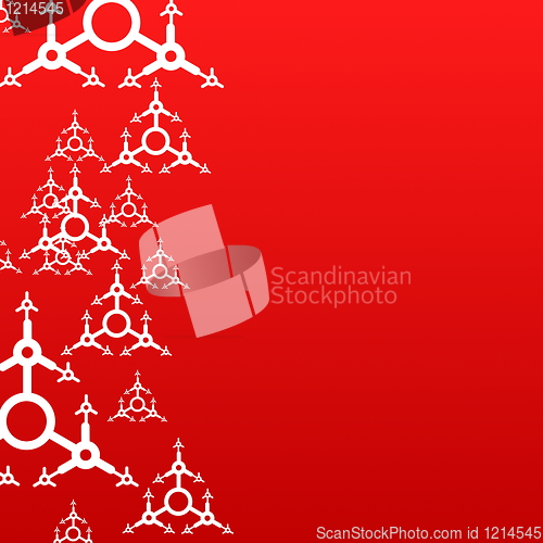Image of red xmas background