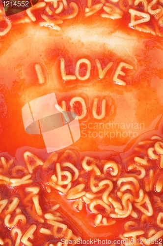 Image of i love you