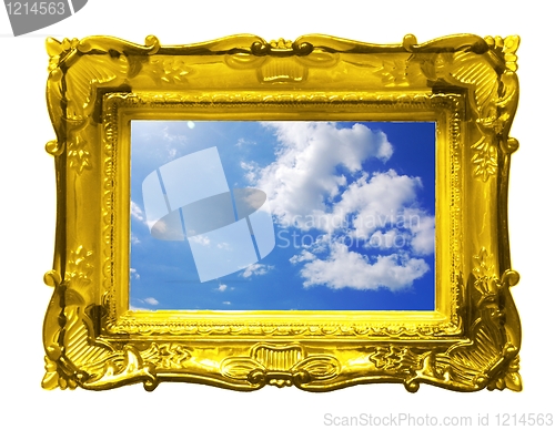 Image of blue sky