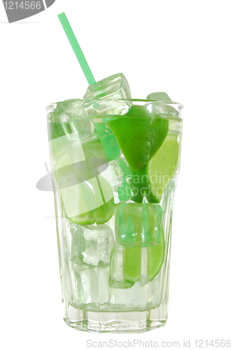 Image of green cocktail