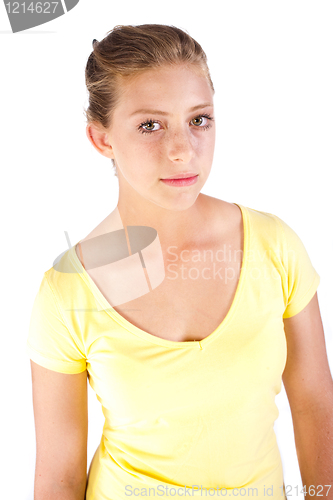 Image of The fashionable young girl