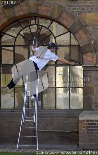 Image of Cleaning windows