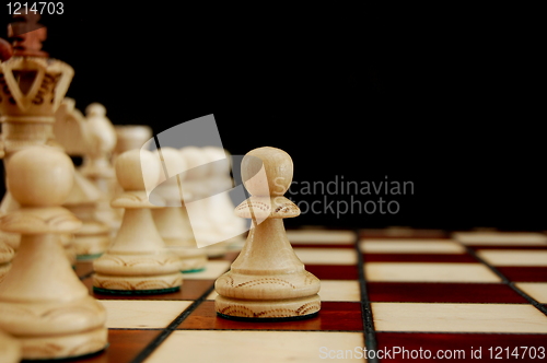 Image of chess conflict