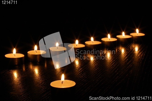 Image of romantic candles