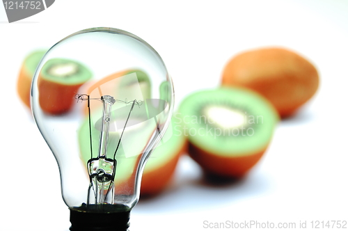 Image of bulb and fruit