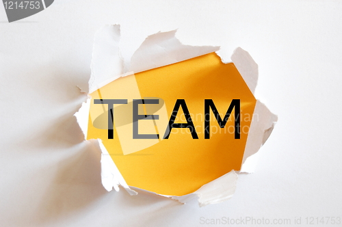 Image of teamwork concept