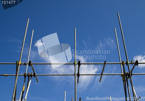 Image of Scaffolding poles