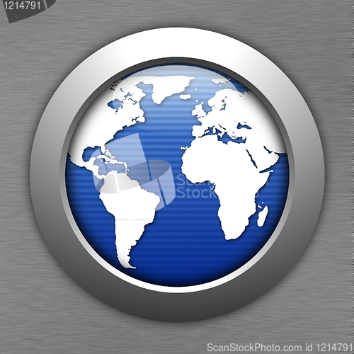 Image of world map button