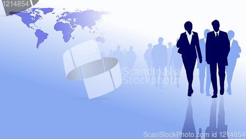 Image of business background illustration