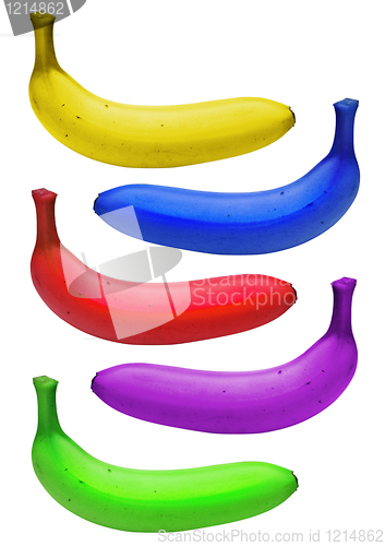 Image of bananas-colorful-isolated