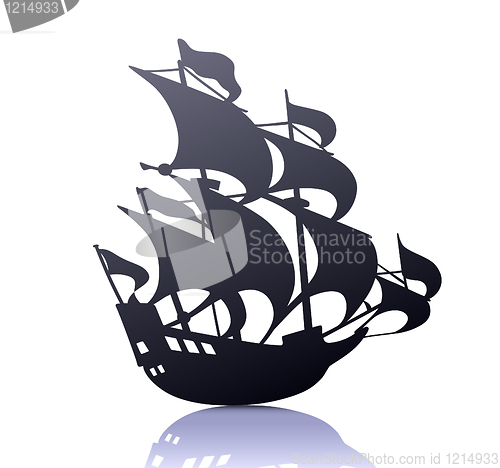 Image of sailing ship