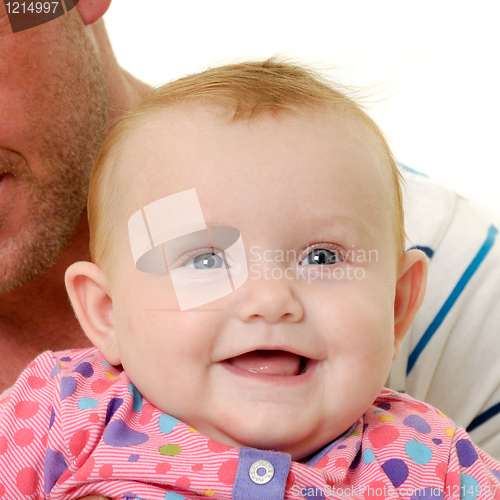 Image of Happy smiling baby