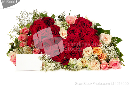 Image of Roses and heart 