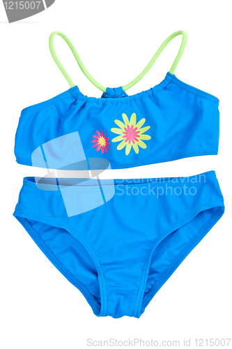 Image of blue swimsuit