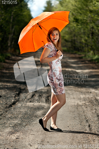 Image of slender girl
