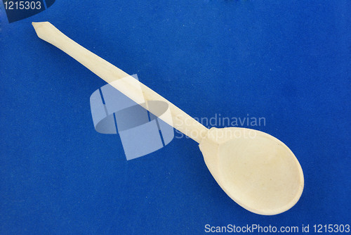 Image of A traditional wooden spoon