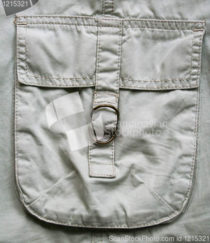 Image of Ñotton fabric with pocket 