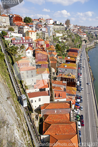 Image of Portugal. Porto city. Old historical part of Porto. 