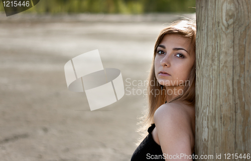 Image of portrait of a beautiful girl
