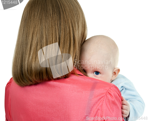 Image of baby with blue eyes