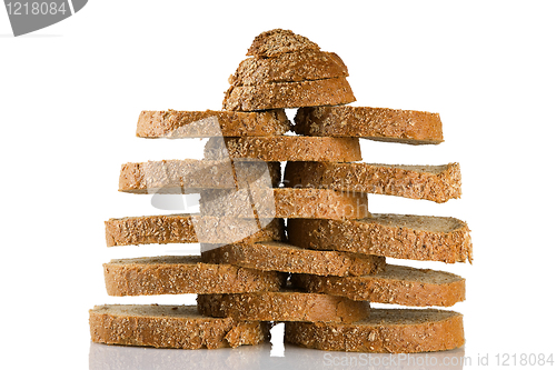 Image of sliced brown bread