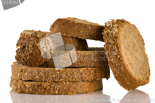 Image of sliced brown bread