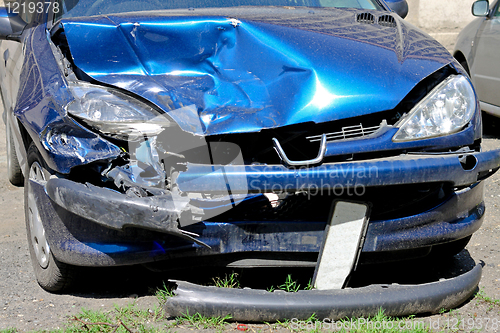 Image of Front collision