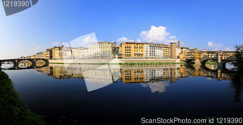 Image of Arno river Florence