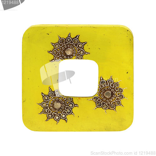 Image of Yellow frame