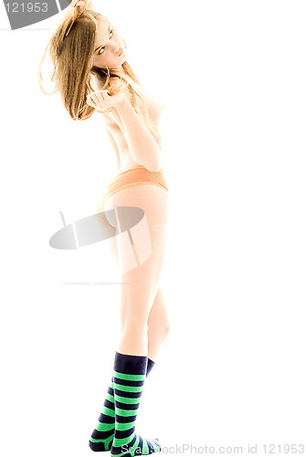 Image of green stripes