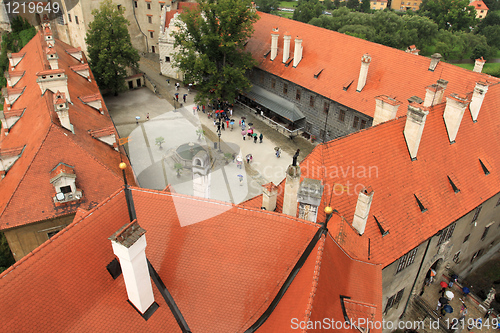 Image of Castle courtyard