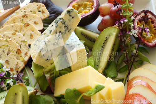 Image of Fruit And Cheese Platter