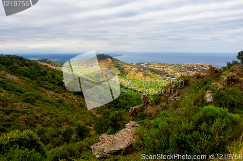 Image of Mountain landscape In southeast France