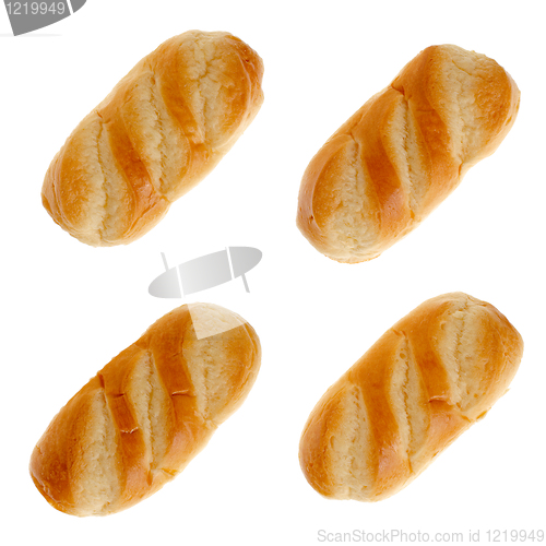 Image of Set of four milk bread