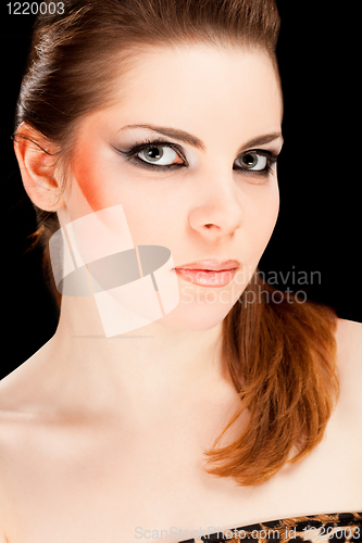 Image of Fashion photo of beautiful nude woman