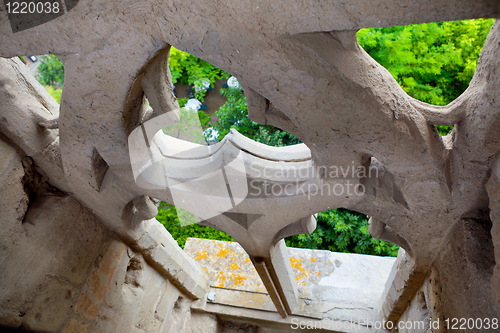 Image of castle of Carcassonne - south of France