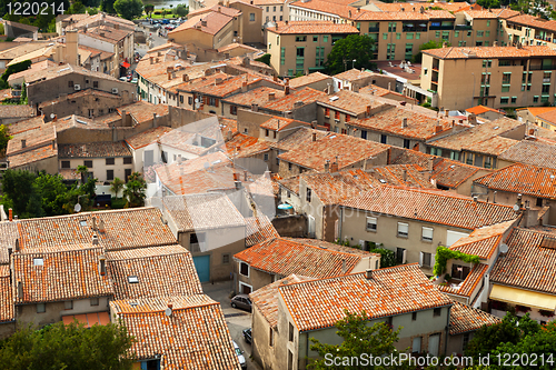 Image of castle of Carcassonne - south of France