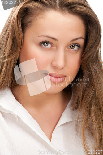 Image of Isolated portrait of a natural beauty