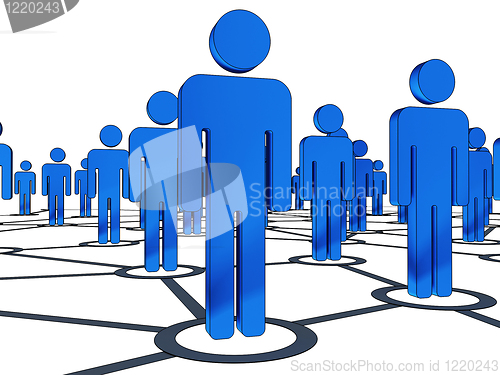 Image of connection people