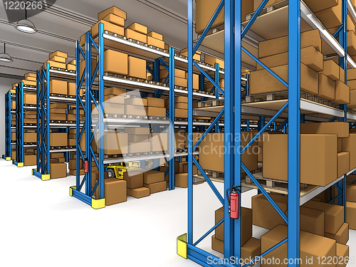 Image of warehouse 3d