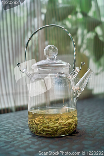 Image of teapot on table