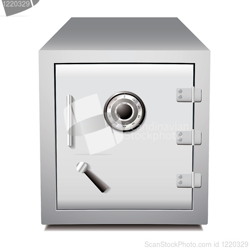 Image of Secure metal safe